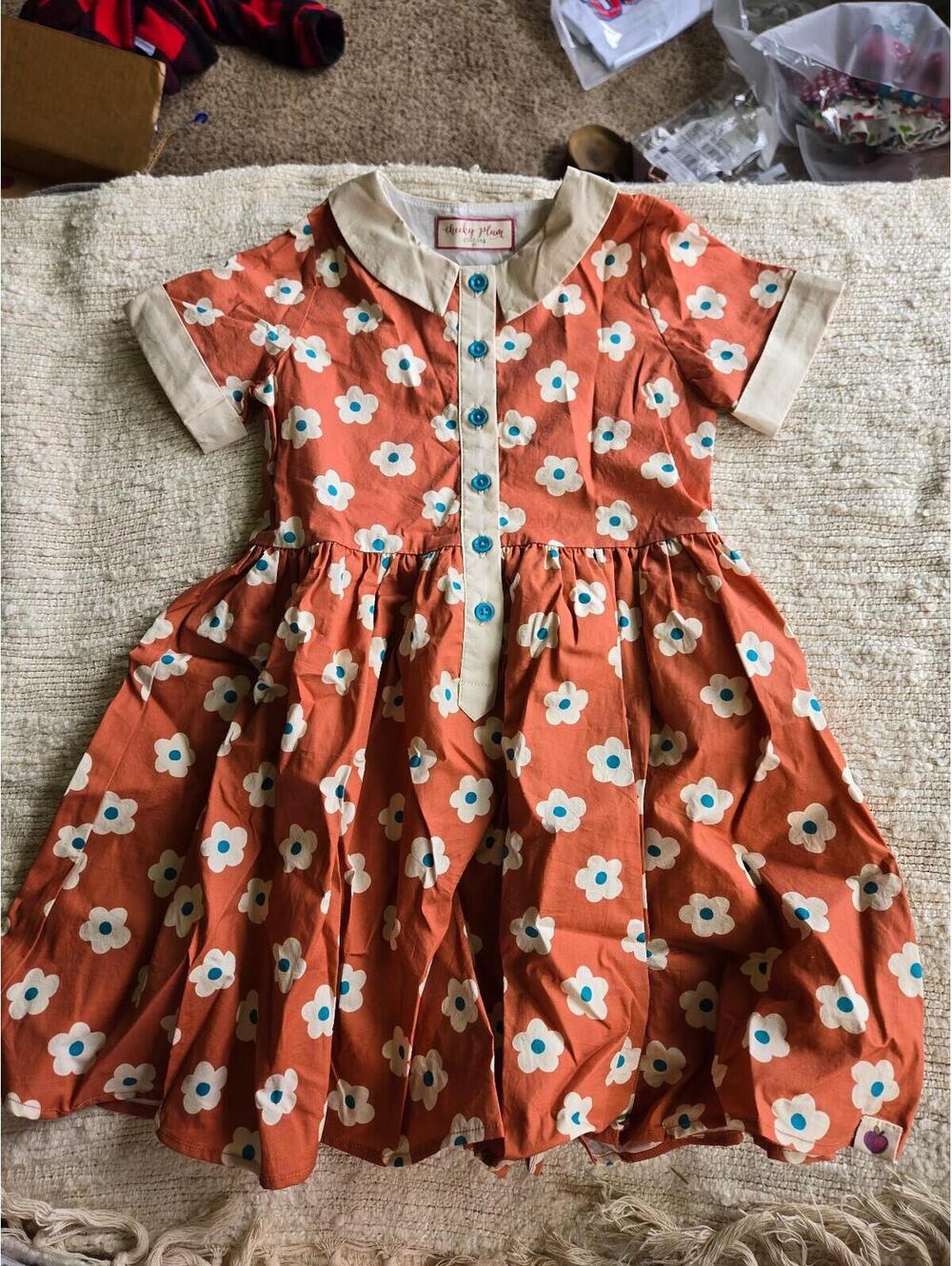 Cheeky plum girls dress twirl 6t size 6